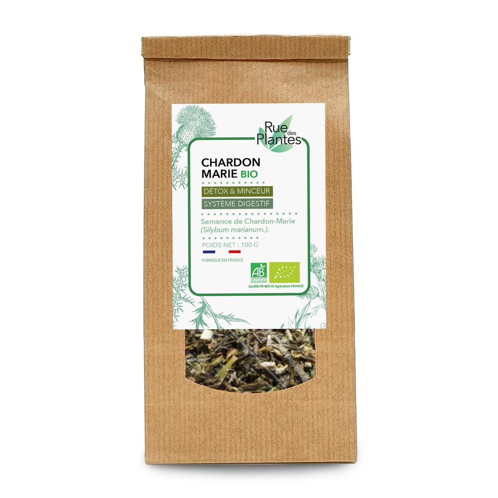 Chardon marie bio semence tisane 100g thumbnail