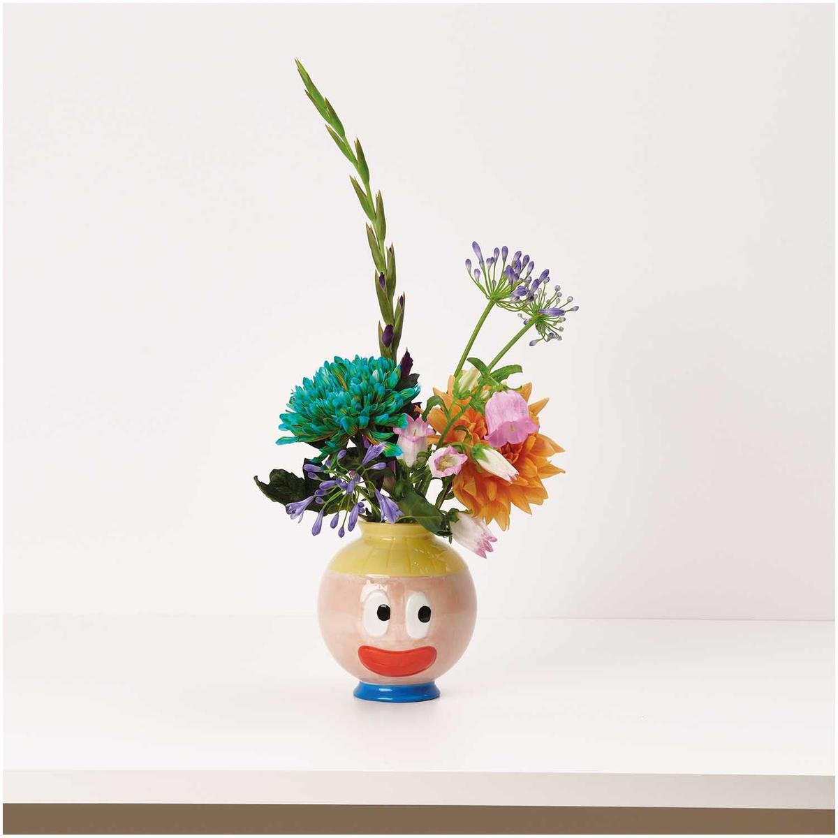 Vase céramique - visage - Eye Candy - 16 cm thumbnail