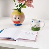 Vase céramique - visage - Eye Candy - 16 cm thumbnail