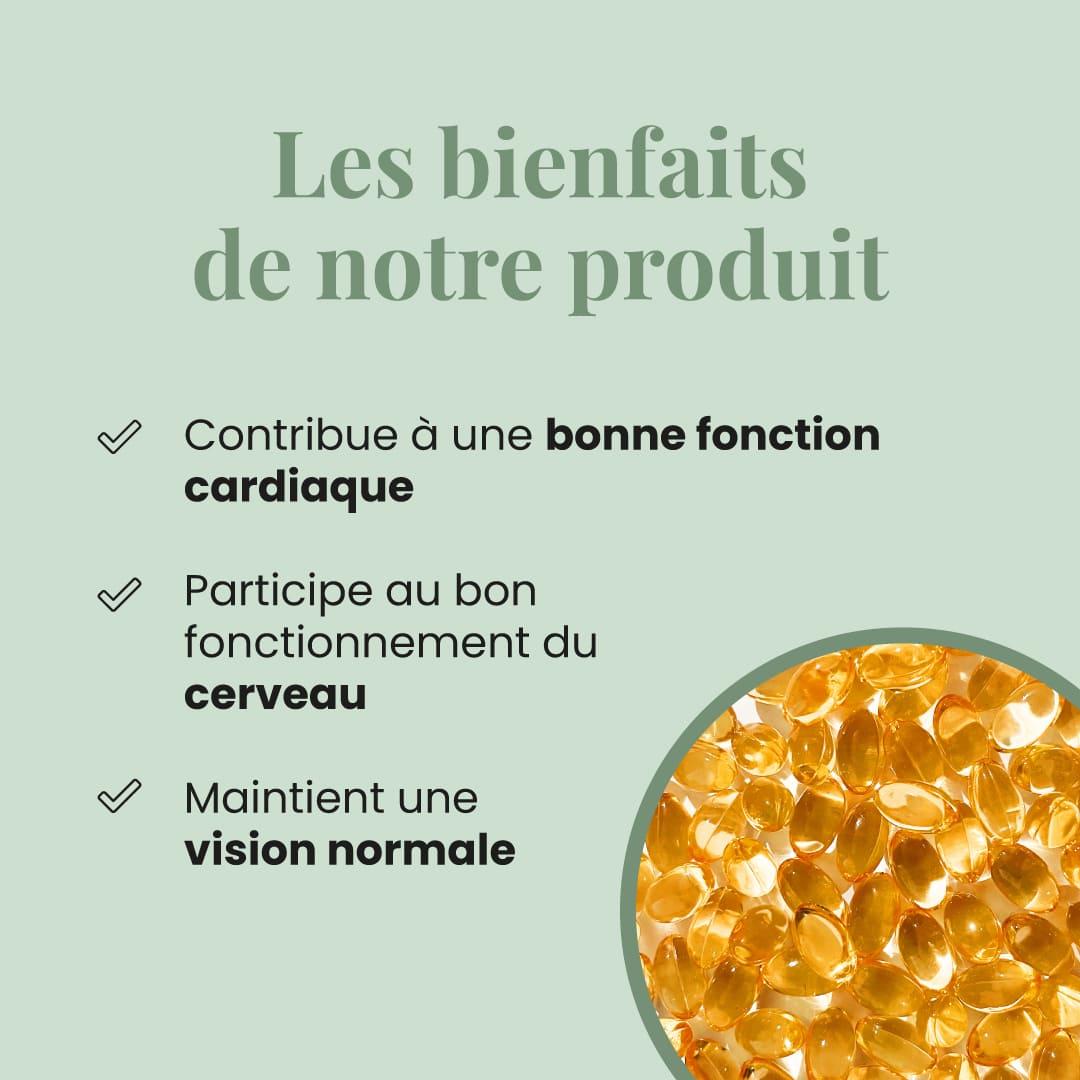 OMÉGA 3 purs EPA DHA -  120 capsules thumbnail