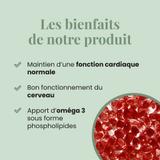 HUILE DE KRILL - Cœur, Cerveau, Vision - 30 capsules thumbnail