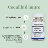 COQUÎLLE D'HUÎTRE - Capital osseux -  100 gélules thumbnail