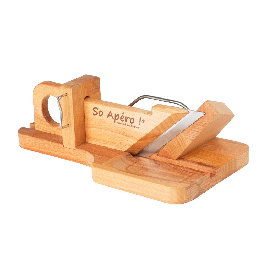 Guillotine à saucisson en bois de hêtre So Apéro thumbnail