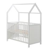 Lit Cabane Bébé Évolutif 60x120 cm - Réglable en hauteur thumbnail