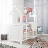 Lit Cabane Bébé Évolutif 60x120 cm - Réglable en hauteur thumbnail