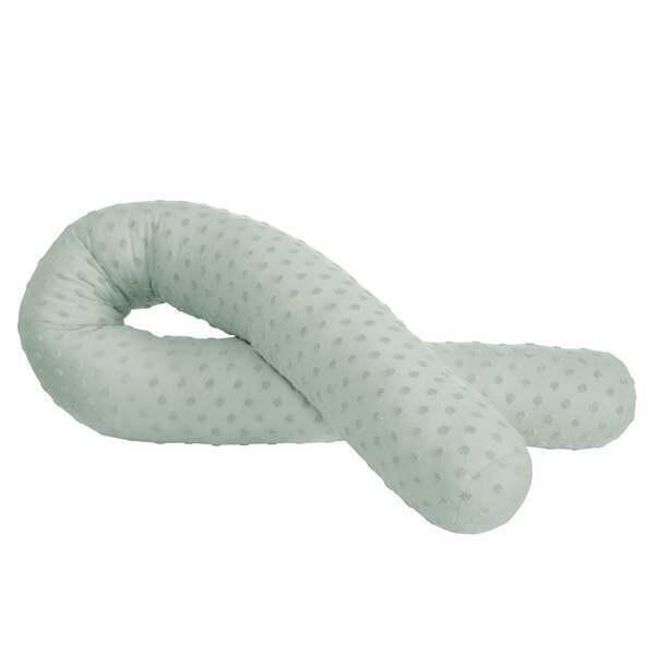 Serpent de lit "Lil Planet" Coton Bio Certifié GOTS - Vert thumbnail
