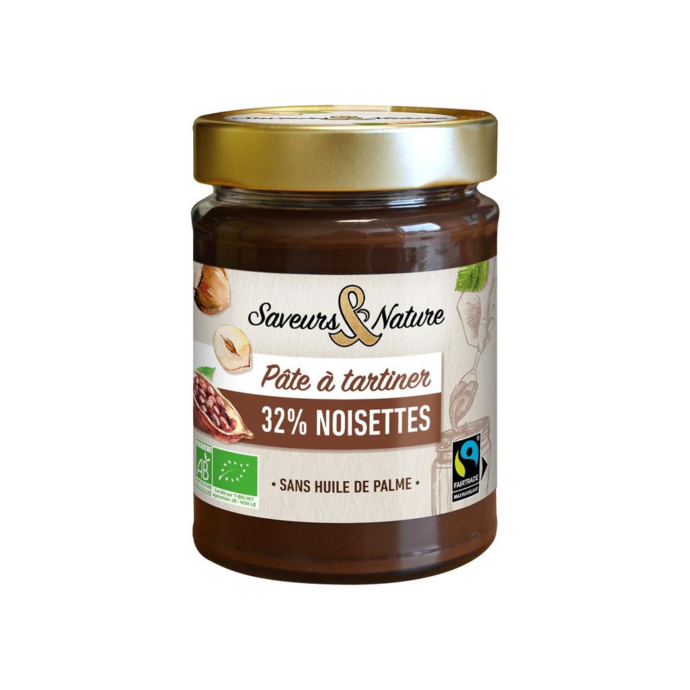 Pâte à tartiner 32% de noisettes 280g