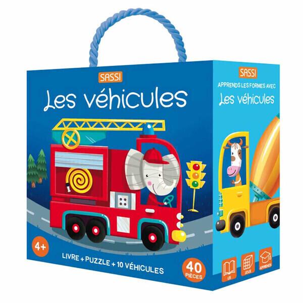 Puzzle & Livre Q-box Les véhicules thumbnail