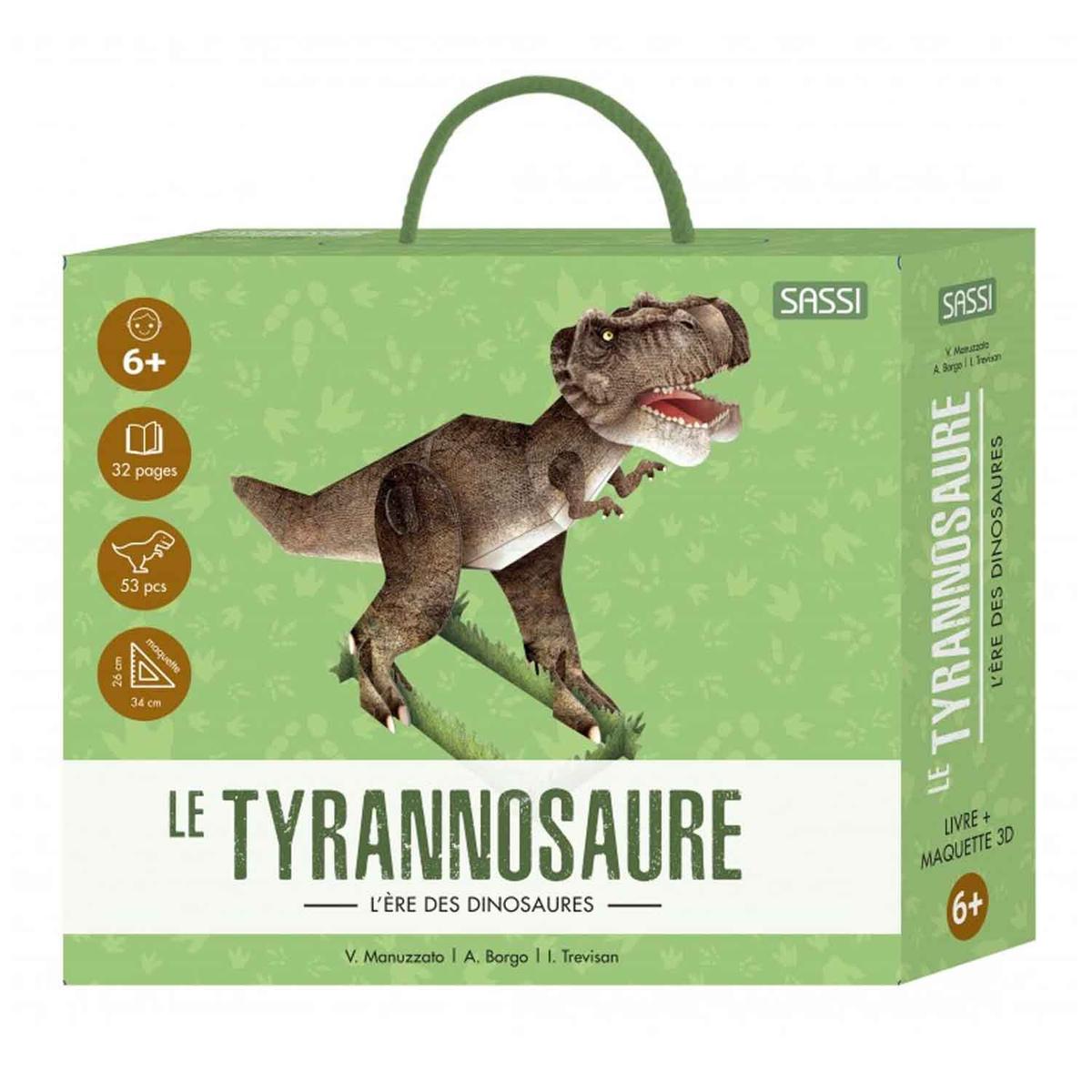 Modèle 3D & livre, Le tyrannosaure thumbnail