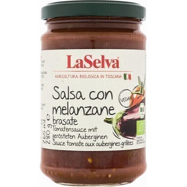 Sauce tomate bio aux aubergines grillées 280g