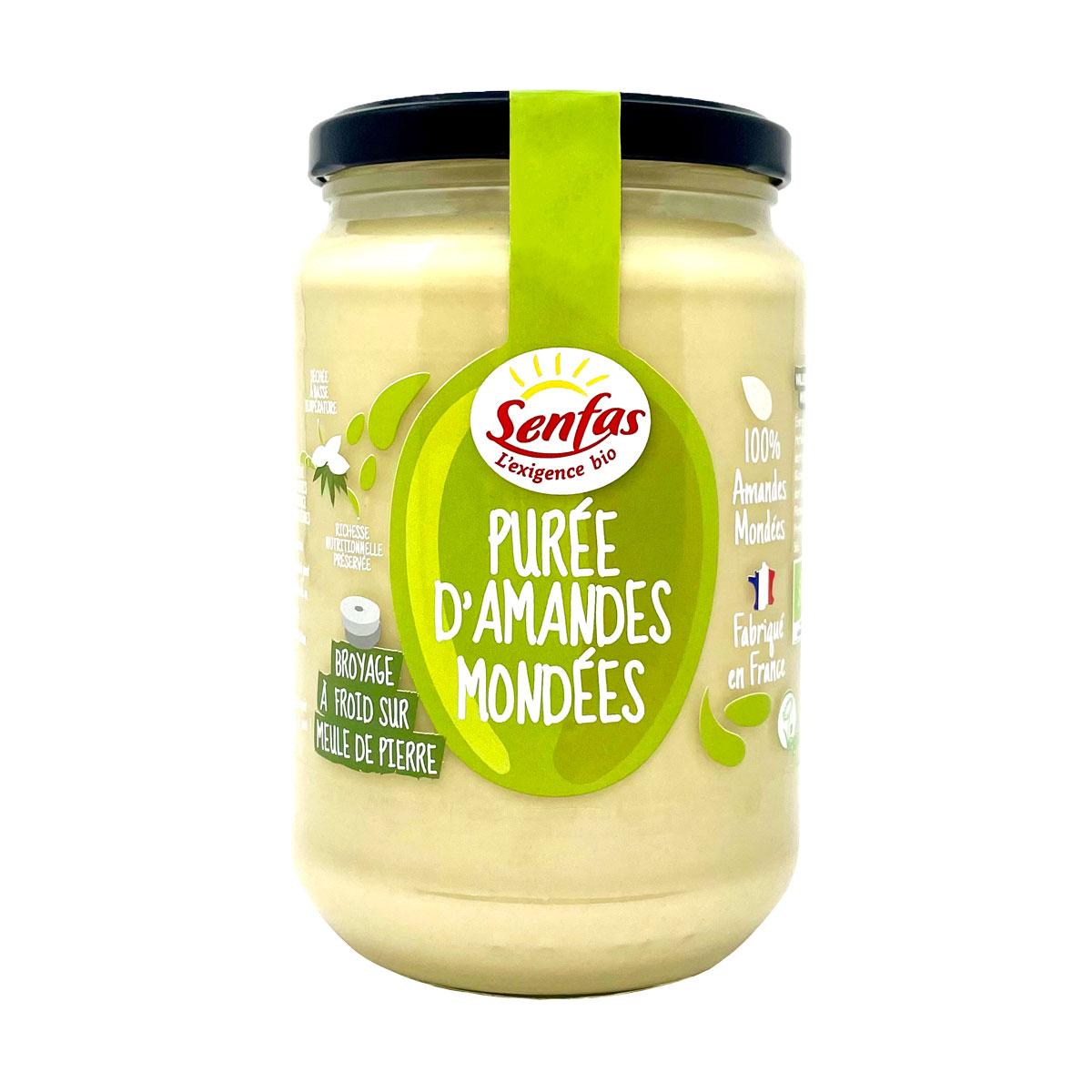 Purée d'amandes mondées 700g