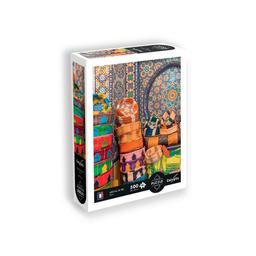 Puzzle 500 pièces xl - médina de fès - maroc