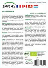 Ensemble de culture - BIO - Ciboulette - 250 graines thumbnail