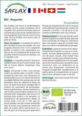 BIO - Roquette - 3000 graines - Eruca thumbnail