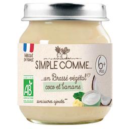 Pot Brassé Coco Banane - dès 6 mois - 125g