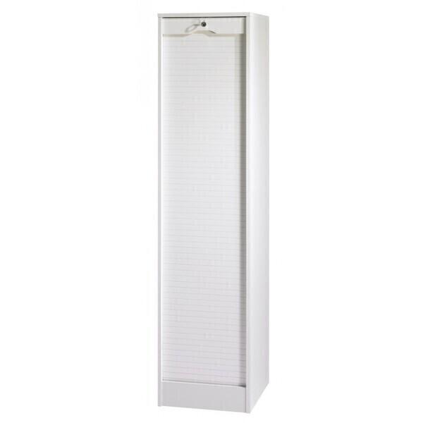 Classeur à Rideau Hauteur 172 cm - Blanc thumbnail