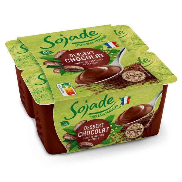 Dessert chocolat au soja 4x100 g