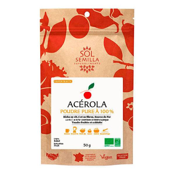 Acérola en poudre 50g