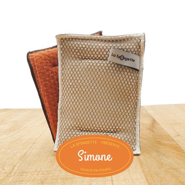 Eponge Lavable Grattante Française - Simone