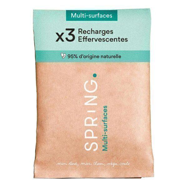 Recharges de spray nettoyant multi-surfaces x3