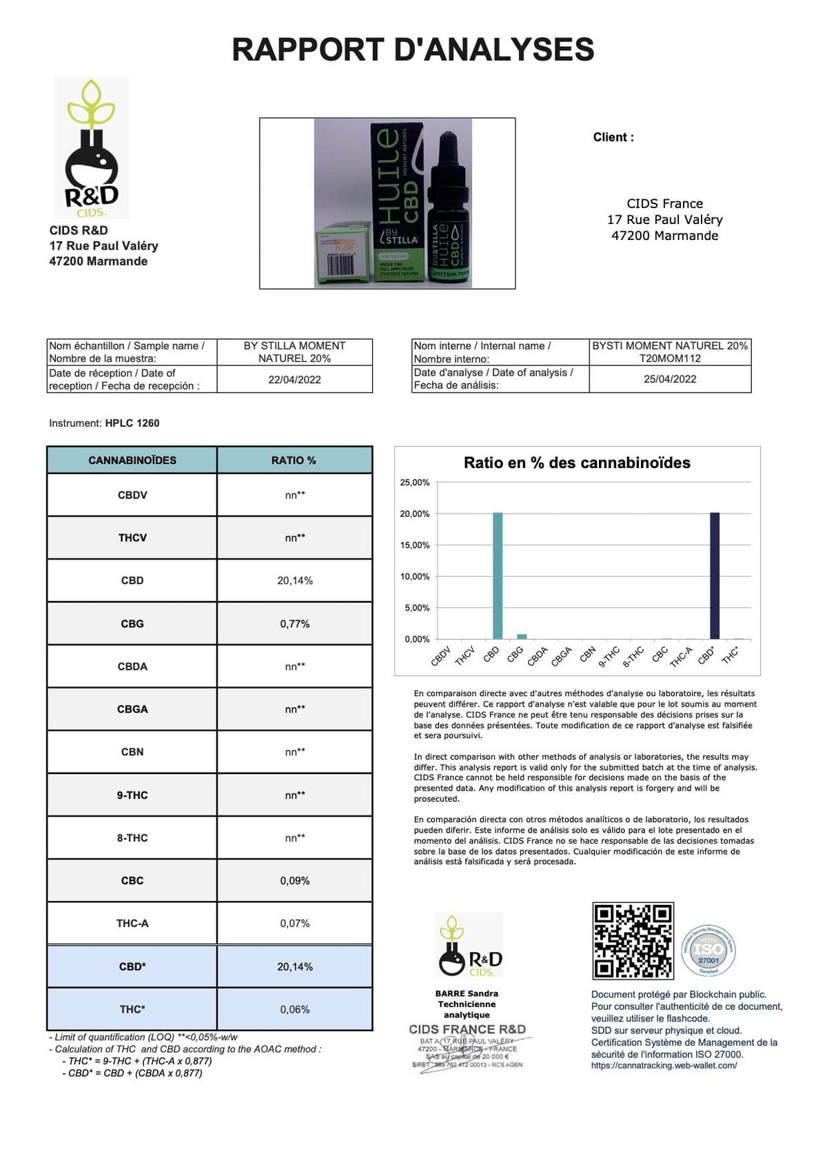 Lot 2 Huiles CBD Chanvre 40% / 4000mg (2x10ml) thumbnail