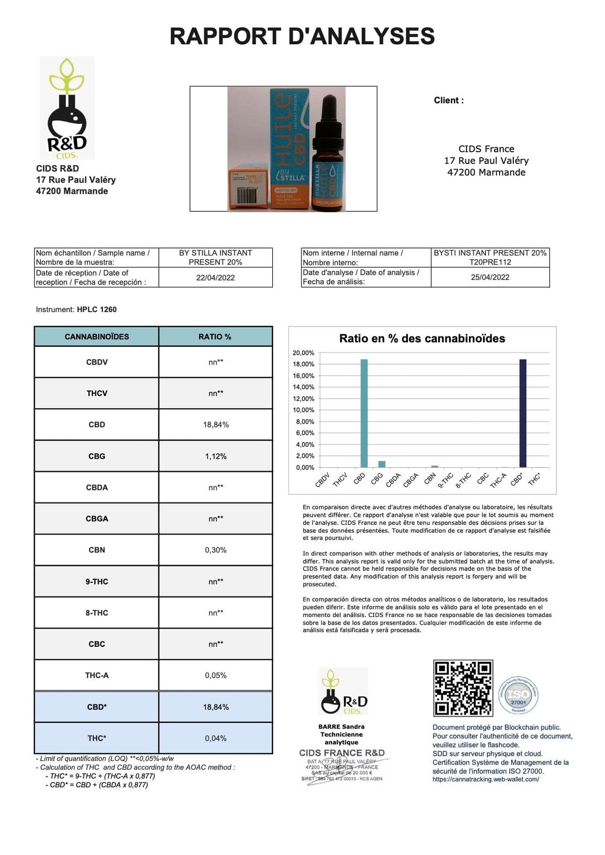 Lot 2 Huiles CBD Pina Colada 40% / 4000mg (2x10ml) thumbnail