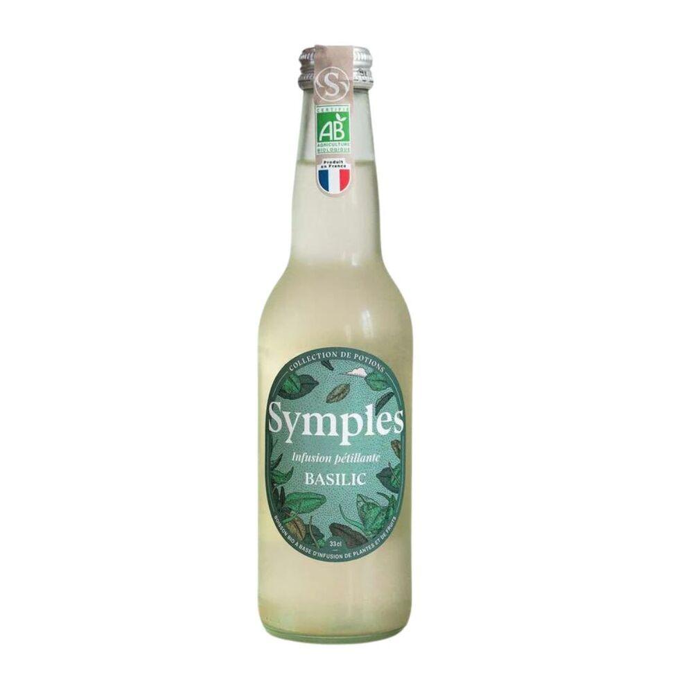 Infusion pétillante bio Basilic-12x33cl