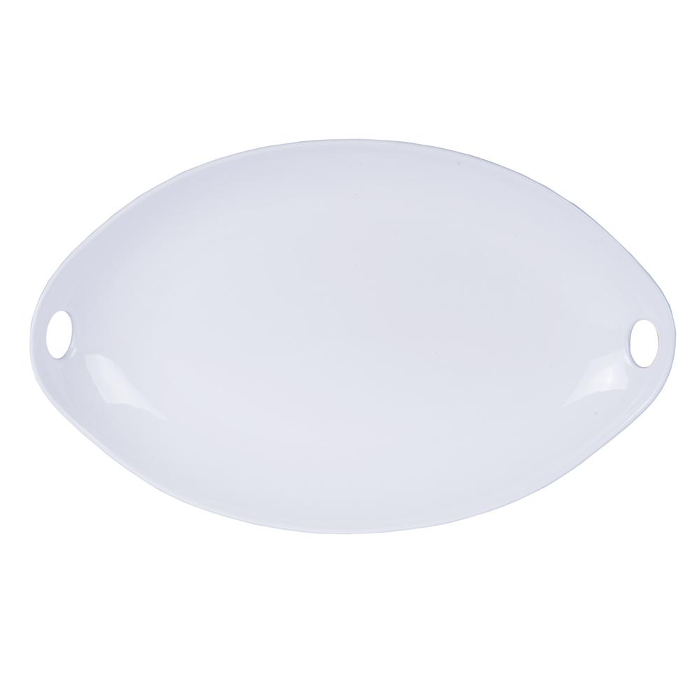 Plat ovale 51x32 cm Blanc Artic thumbnail