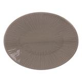 Plat ovale Bohémia 41,5 cm gris thumbnail