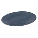 Plat ovale Bohémia 41,5cm bleu thumbnail