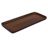 Plat rectangle Tikan 22x12 cm terra thumbnail