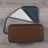 Plat rectangle Tikan 22x12 cm terra thumbnail