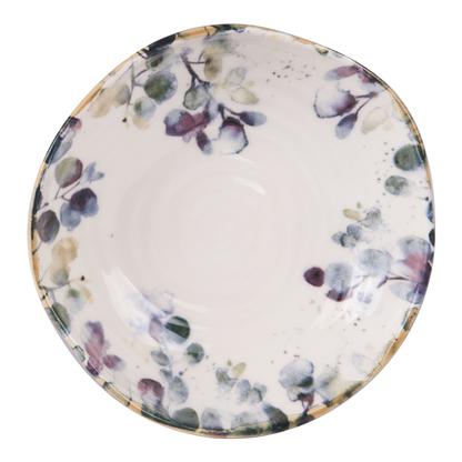 Assiette creuse Garden 19 cm (lot de 6)