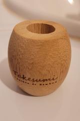 Porte brosse à dent en bambou thumbnail