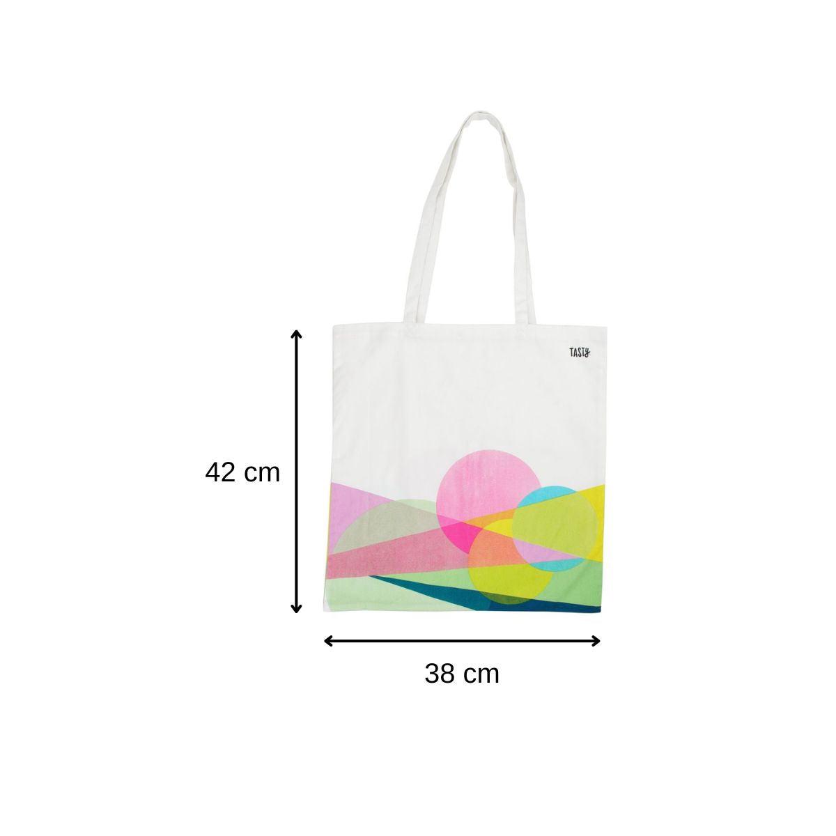 Sac de course type en coton Tasty Green thumbnail