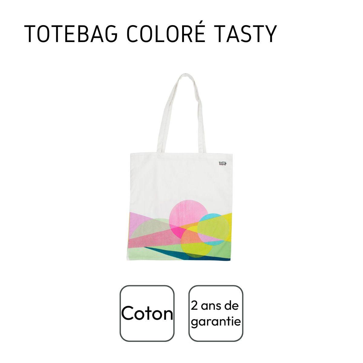 Sac de course type en coton Tasty Green thumbnail