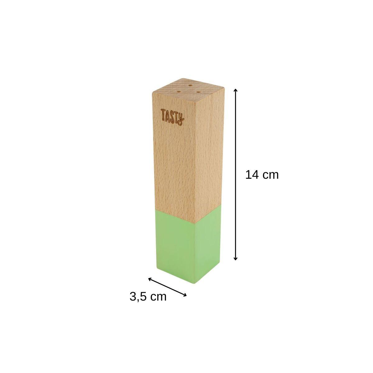 Salière en bois Tasty Green thumbnail