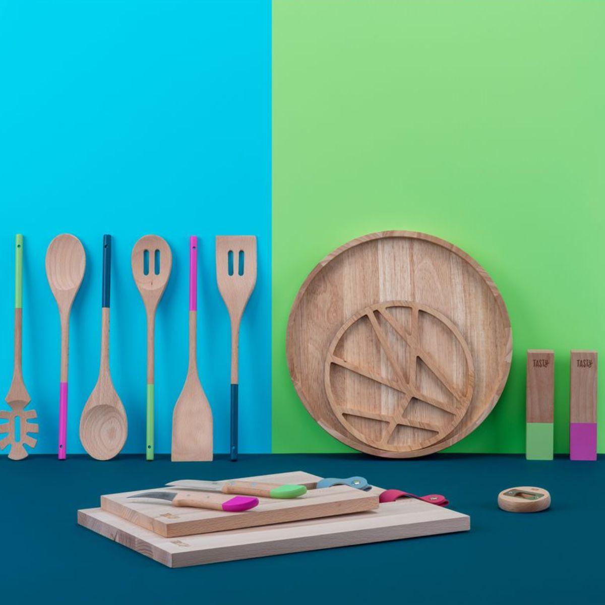 Salière en bois Tasty Green thumbnail