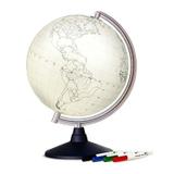 Globe terrestre blanc à colorier Ø 30 cm thumbnail