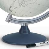 Globe terrestre blanc à colorier Ø 30 cm thumbnail