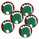 Kit de 6 badges Dinosaure anniversaire enfant thumbnail
