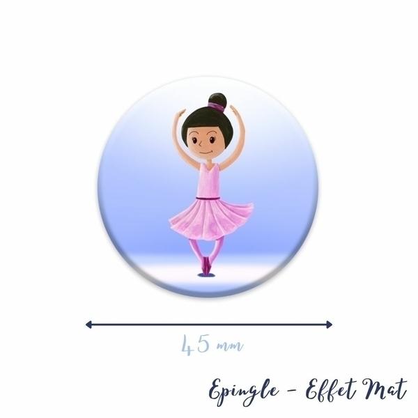 Kit de 6 badges Danseuses anniversaire enfant thumbnail