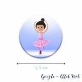 Kit de 6 badges Danseuses anniversaire enfant thumbnail