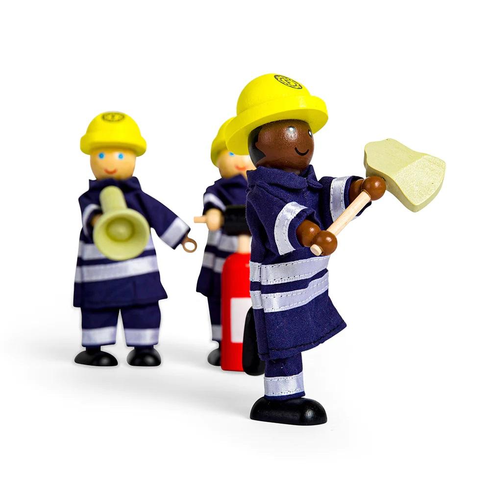 Pompiers - Set de 4 figurines - TIDLO thumbnail