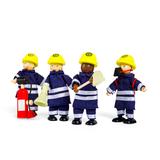 Pompiers - Set de 4 figurines - TIDLO thumbnail