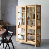 Vaisselier en bois de chêne massif 110 Adel thumbnail