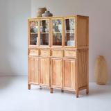 Vaisselier en bois de mindi 120 Alex thumbnail