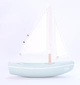 Bateau Le Sloop vert d'eau 21cm thumbnail