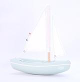 Bateau Le Sloop vert d'eau 21cm thumbnail