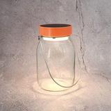 Lampe Solaire Pot de Lait 3,7V Tactile Orange thumbnail